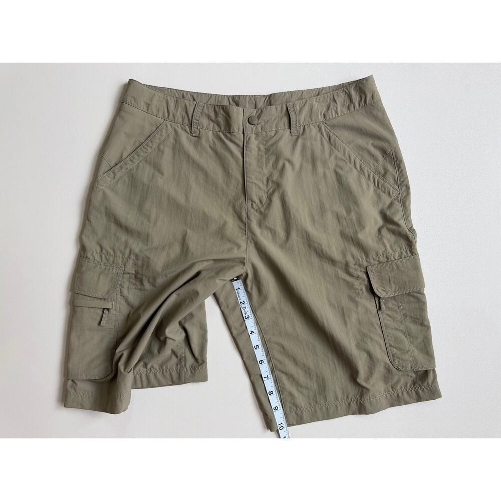 REI Co-op Women's Beige Sahara Cargo Hiking Bermuda Shorts Size 12 - Picture 11 of 13